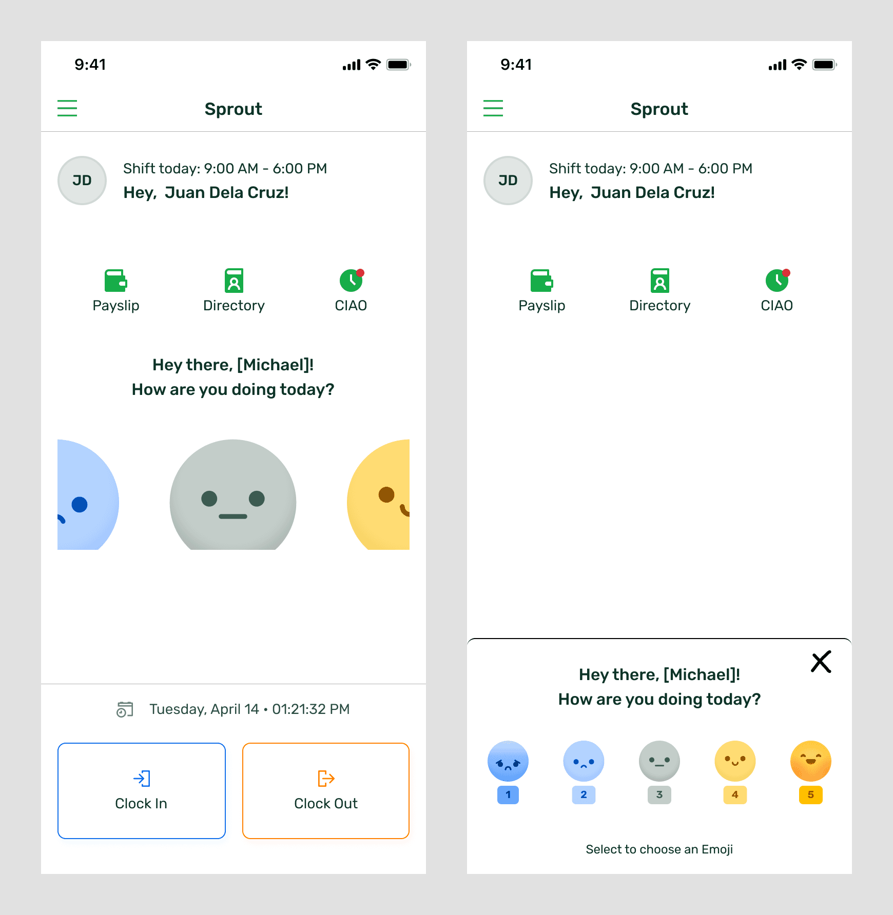 Sprout UI Library Screenshot